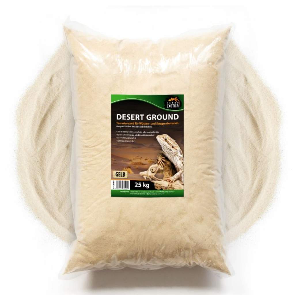 Desert Ground - Terrariensand Gelb